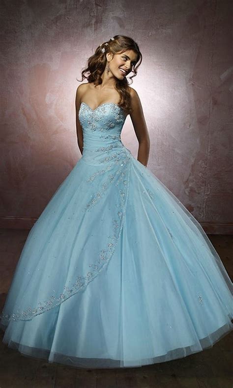 Ball Gown Prom Dresses Dressed Up Girl