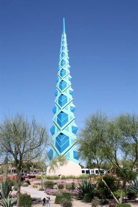 Frank Lloyd Wright Spire Scottsdale Arizona March 15 200 Flickr