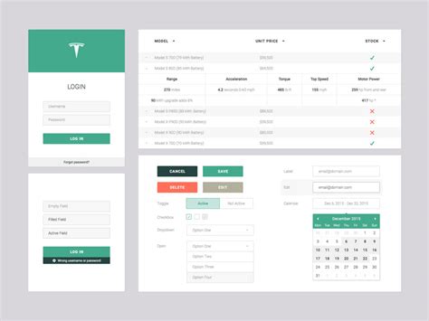 The list goes on and on. Web App UI Set Sketch freebie - Download free resource for ...