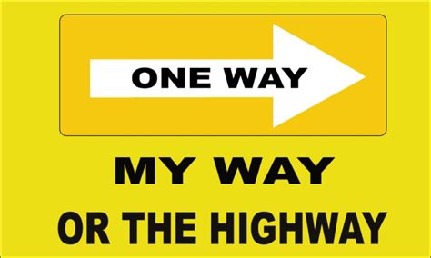 My Way Or The Highway Chuck Larsen