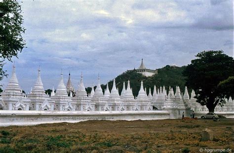 Burma 36 Mandalay Kuthodaw Pagode Oder Das Größte Buch Der Welt