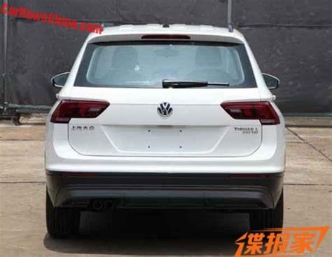 Spy Shots Volkswagen Tiguan L Is Naked In China