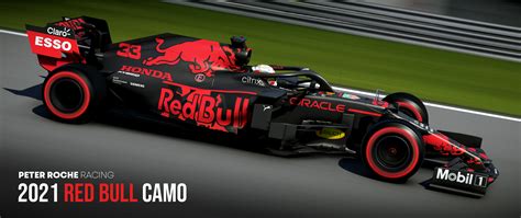 2021 Red Bull Racing Fantasy Camo Livery Racedepartment