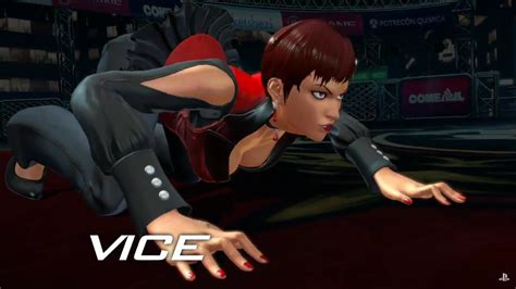 King Of Fighters 14 Sylvie Vice And Kim Screenshots 5 Out Of 6 Image
