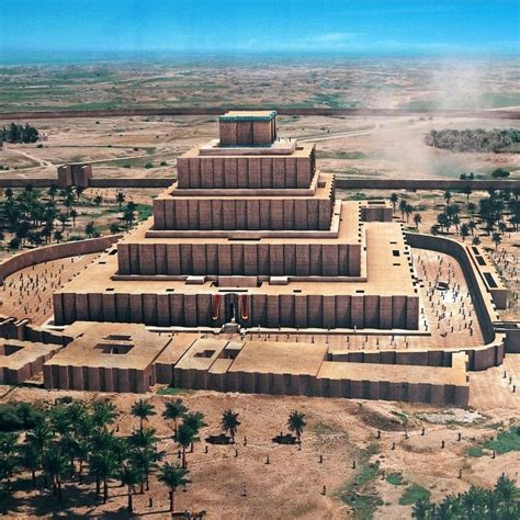 The Ziggurat Of Choga Zanbil Aamonumento Patrimonio De La Humanidad Por