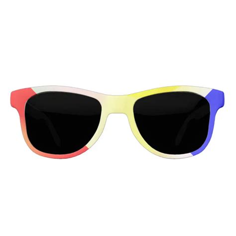 Pop Art Reflection Sunglasses Zazzle
