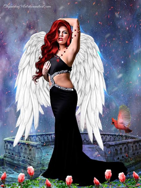 My Beautiful Angel By Carmensarts On Deviantart Beautiful Fantasy Art