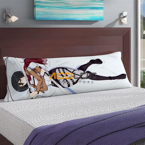 Attack On Titan Mikasa Ackerman Anime Body Pillow Cover Long Body