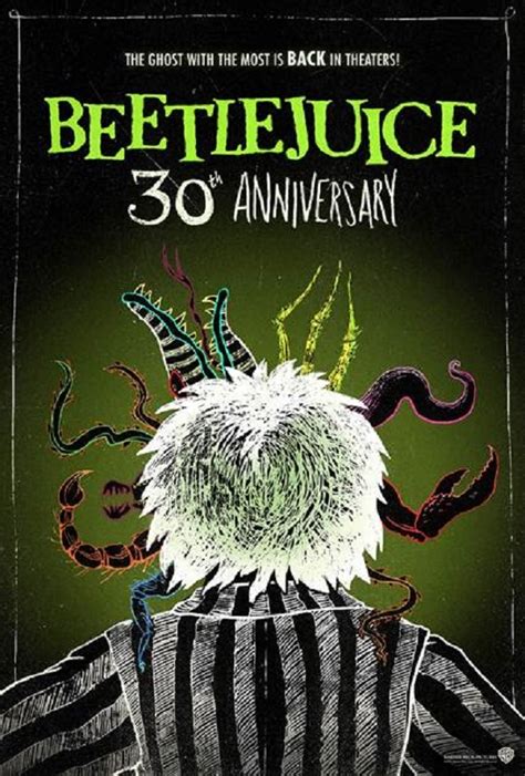 Beetlejuice cumple años y vuelve a los cines con una edición remasterizada y en K