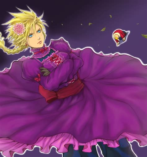 Cloud Strife And Don Corneo Final Fantasy And 1 More Drawn By