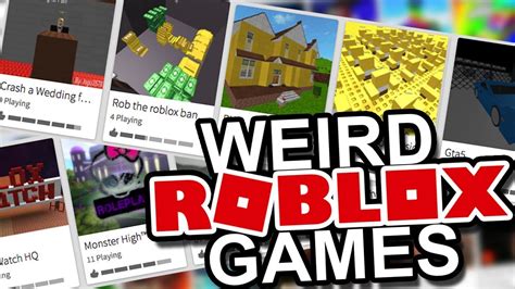Roblox The Top 5 Weirdest Games You Can Play Right Now Get Free Robux