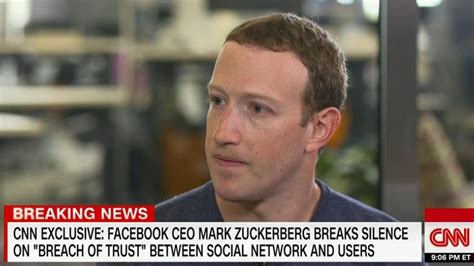 Mark Zuckerberg Sorry For Data Scandal Open To Regulation Cnet