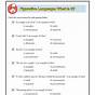 Figurative Language Worksheet 9