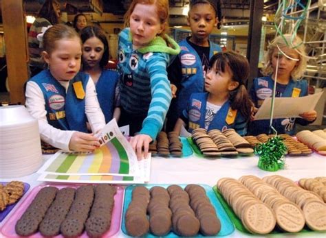 cookies galore girl scouts rally troops for selling the sweet treats