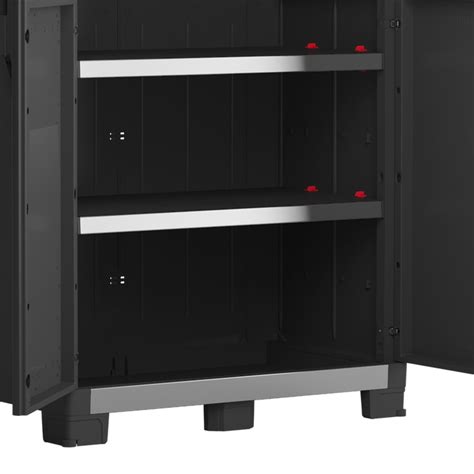 Keter Xl Garage Utility Heavy Duty Durable Plastic Cabinet — The Home