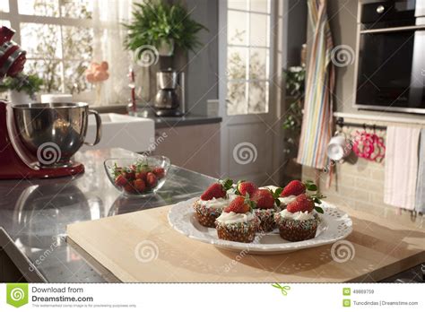 Kitchen 4 Stock Image Image Of Light House Strawberry 49869759