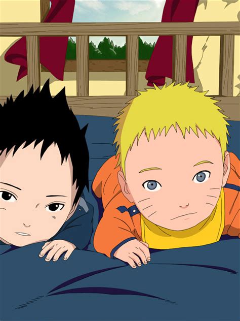 Naruto And Sasuke Babies By Camidlss On Deviantart