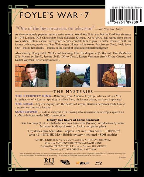 Foyle S War Set 7 Dvd And Blu Ray Acorn