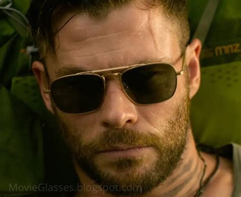 Chris Hemsworth Sunglasses In Extraction Sunglasses Wiki