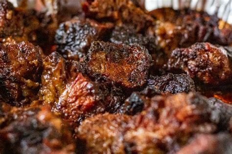Bbq Brisket Burnt Ends Recipe Made On A Traeger Smoked Meat Sunday