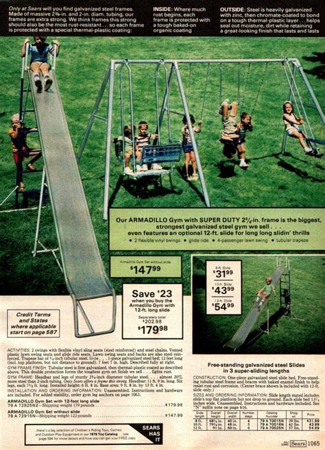 Vintage Swing Set