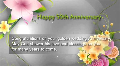 Happy 50th Wedding Anniversary Wishes For Parents Wishes4lover
