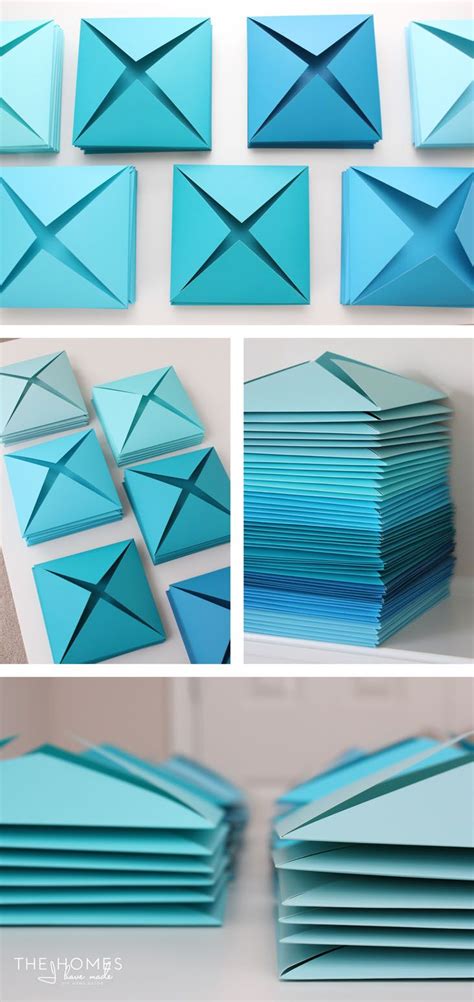 Renter Friendly 3d Paper Wall Art Tips Forrent Origami