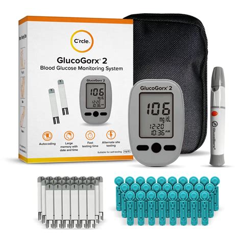 Mua Glucogorx Blood Glucose Testing Kit Test Strips Sterile