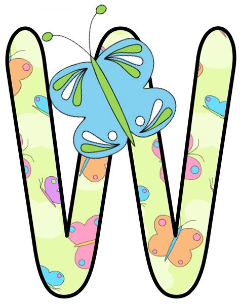 Abecedario Con Mariposas Alphabet With Butterflies Alfabeto Doodle
