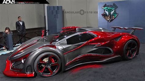 Supercar Made From Metal Foam Inferno Exotic Car Adv1