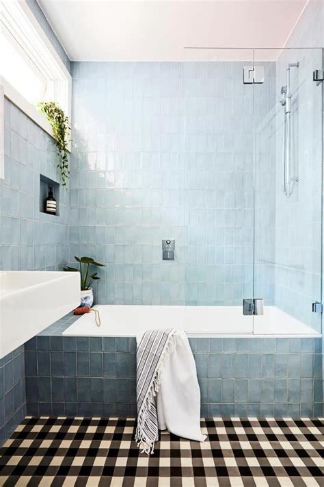 10 Light Blue Tile Bathroom Ideas Decoomo