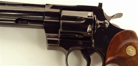 Colt Python 357 Magnum Caliber Revolver Very Early Model