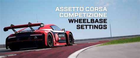 New Wheelbase Settings For Assetto Corsa Competizione Asetek Simsports