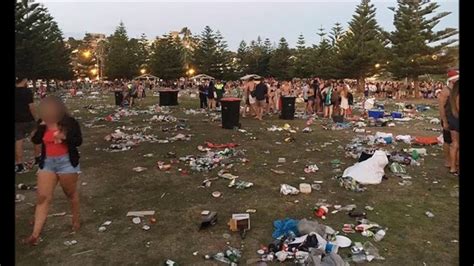 Sydneys Coogee Beach Devastated By Garbage After Backpacker