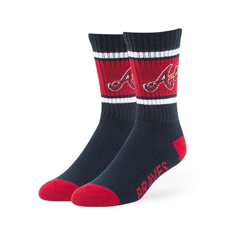 2018 braves schedule and results with win probabilities and starting pitchers. Atlanta Braves Duster Sport Socks Navy 47 Brand ...