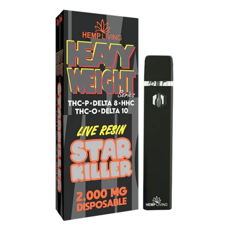 Hemp Living Heavyweight Live Resin Series 2ml Vape Disposable Thc P Dr Feelgood S Smoke Shop