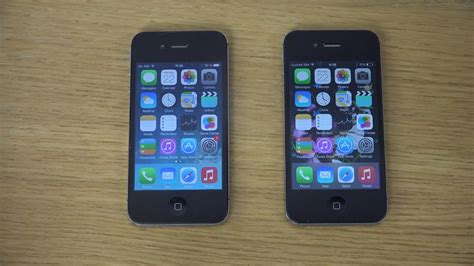 Iphone 4s Ios 8 Final Public Vs Iphone 4s Ios 712 Opening Apps