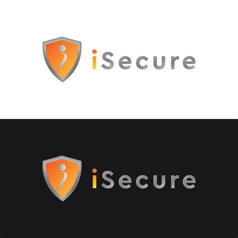 Serious Professional Security Service Logo Design For Isecure By