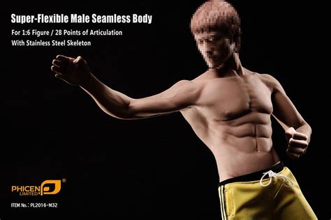 Phicen Tbleague M32 16 Super Flexible Asia Male Seamless Body Comic