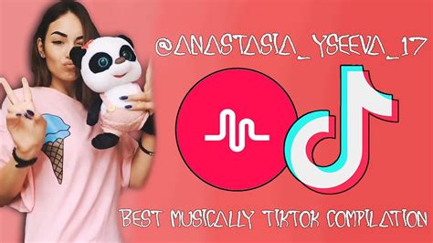 best compilation musically tiktok anastasia yseeva 17 Лучшее из musically tiktok youtube