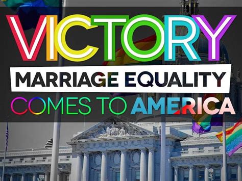 Marriage Equality Is Legal Across The Nation