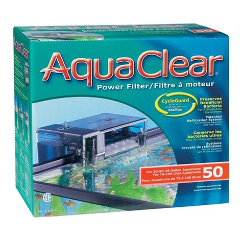 Aquaclear Hang On Power Filter 50 The Fish Room