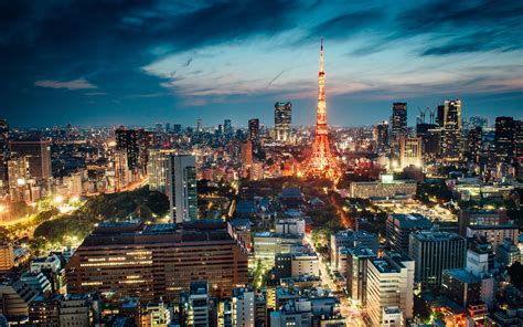 Tokyo Tower Fondo De Pantalla Hd Fondo De Escritorio 1920x1200 Id