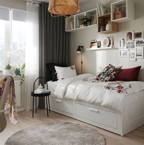 Make The Most Of Storage In Small Spaces Ikea Ca Small Bedroom