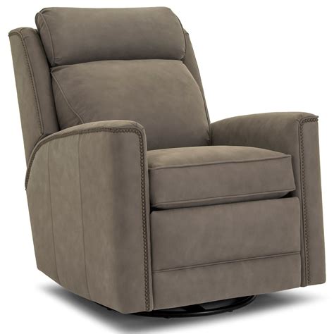 Smith Brothers 736 736l 87 Transitional Power Swivel Glider Recliner