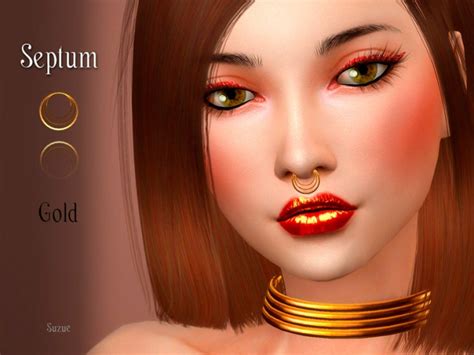 Vision Septum Ring By Leahlilith At Tsr Sims 4 Update
