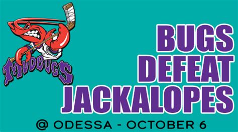 Bugs Defeat Jackalopes Shreveport Mudbugs