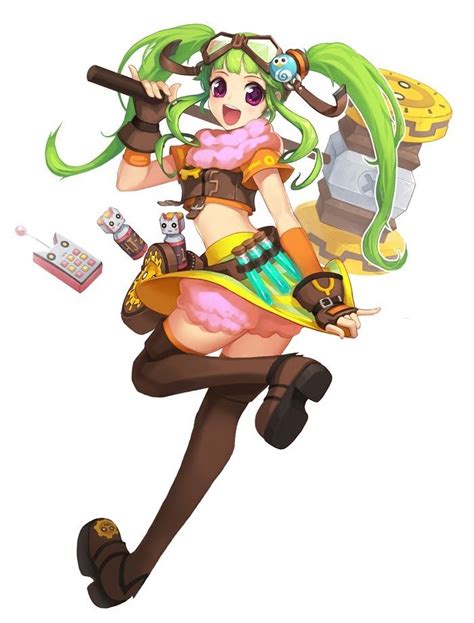 Arta Lorraine Character From Lunia Class Engineer Zelda
