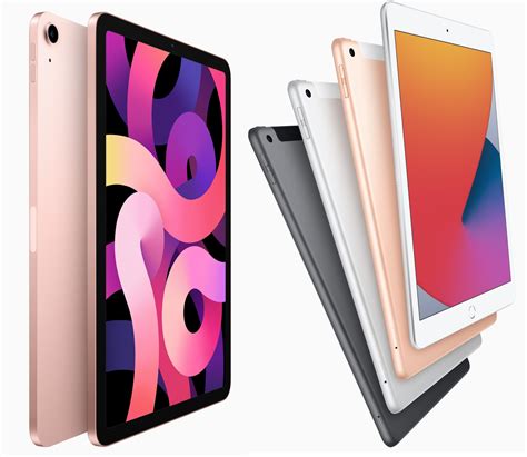 Apple Ipad Air 4th Gen With A14 Bionic Soc And Ipad 8th Gen With