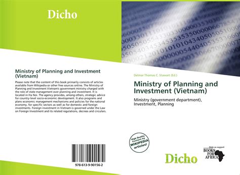 Ministry Of Planning And Investment Vietnam 978 613 9 90156 2